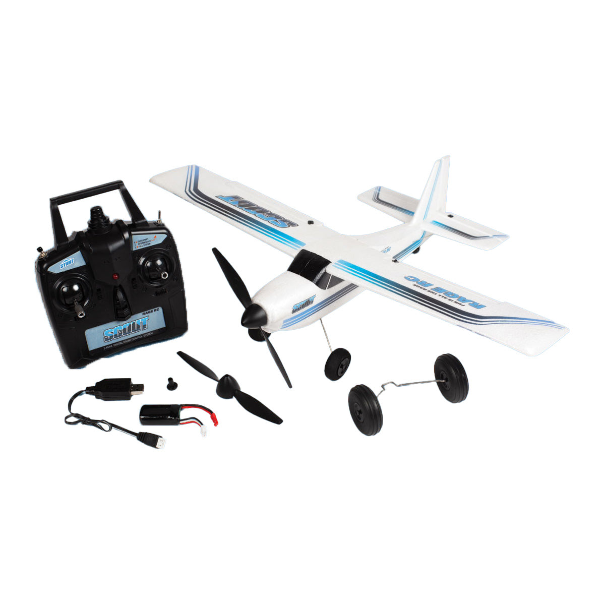 Rage R/C - Scout 500mm Brushless RTF Airplane