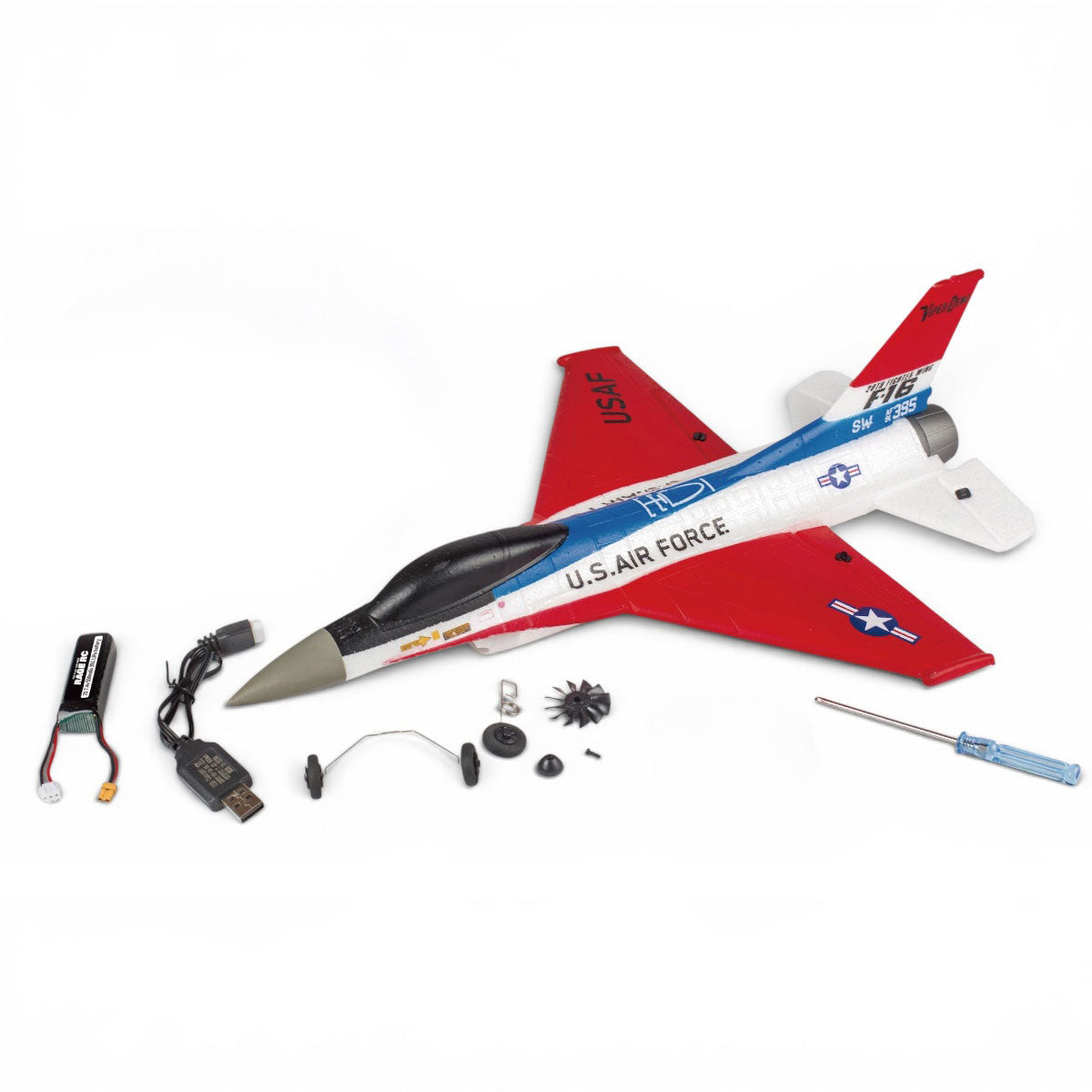 F-16 RFRT Brushless Powered EDF Jet