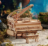 ROKR Magic Piano Mechanical Music Box 3D Wooden Puzzle