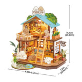 Puppy's Cozy Villa DIY Miniature House