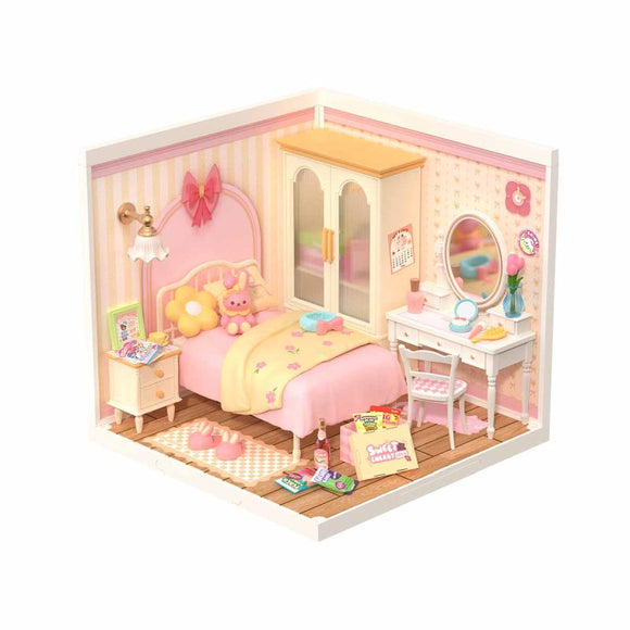 Lovely Pink Bedroom DIY Miniature House