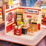 Panda Hot Pot DIY Miniature House