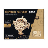 Mechanical Wood Models; Perpetual Calendar