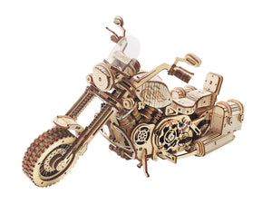 Mechanical Wood Models; Cruiser Motorcycle