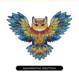 Rowood Owl 200pc Wooden Jigsaw Puzzle