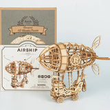 Classic 3D Wood Puzzles; Airship