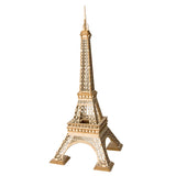 Classic 3D Wood Puzzles; Eiffel Tower