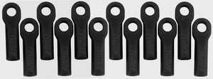 LONG ROD ENDS - BLACK FOR TRAXXAS SLASH/RALLY