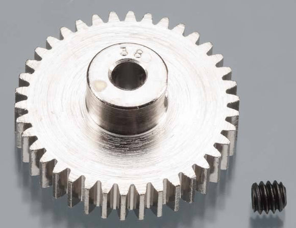 HARD NICKEL PLATED 48 PITCH PINION 38 TEETH