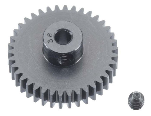 HARD COATED ALUMINUM 48P PINION 38 TEETH