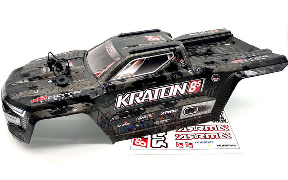 ARRMA 1/5 KRATON 8S V1 - BODY SHELL BLACK