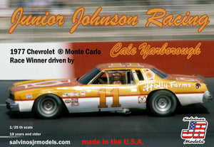 1/25 Junior Johnson Racing #11 1977 Chevy Monte Carlo - Cale