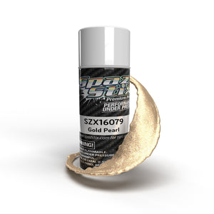 Spaz Stix - Gold Pearl Aerosol Paint, 3.5oz Can