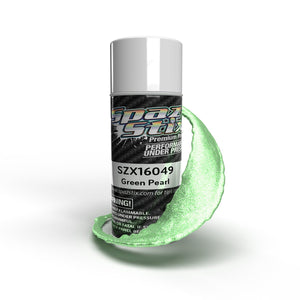 Spaz Stix - Green Pearl Aerosol Paint, 3.5oz Can