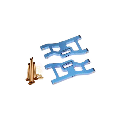 Aluminum Front A-Arms w/ Lock- Nut Hinge-Pins, Blue,