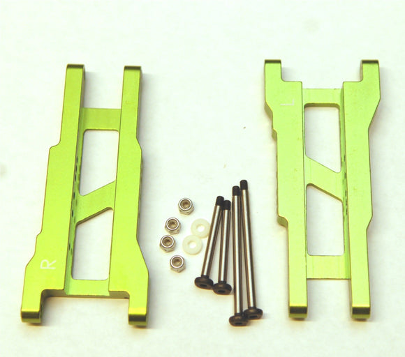 Green Heavy Duty Rear Suspensi Arms w/ Lock Nut Hinge Pins