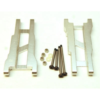 Silver Heavy Duty Rear Suspens Arms w/ Lock Nut Hinge Pins