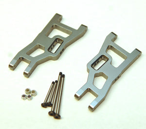 Gun Metal Heavy Duty Front Sus Arms w/ Lock Nut Hinge Pins