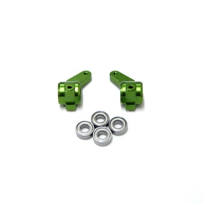 STRC OVERSIZED ALUMINUM FRONT STEERING KNUCKLES W/ BEARINGS