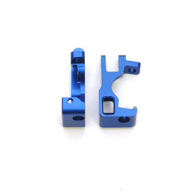 ALUM FRT C-HUBS FOR SLASH 4X4 (BLUE) 1 PAIR