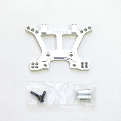ALUM HD FRT SHOCK TOWER FOR SLASH 4X4 (SILVER)