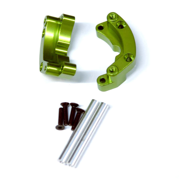 Aluminum Rear Wheelie Bar Mount, Green, for Traxxas Drag
