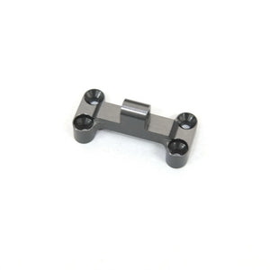 ALUMINUM HD FRONT BUMPER MOUNT FOR EXO BUGGY (GUN METAL)