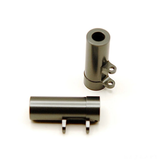 Aluminum HD Rear Lock-Outs, Gun Metal, for MT12, 1pair