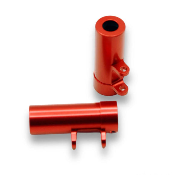 Aluminnum HD Rear Lock-Outs, Red, for MT12, 1pair