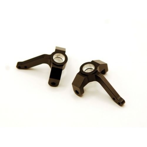 Aluminum HD Steering Knuckles, Black, for MT12, 1pair