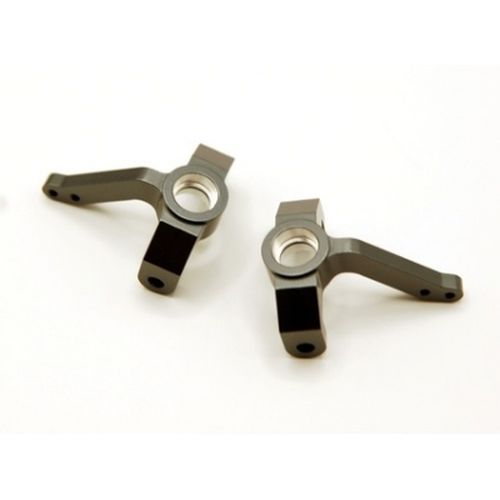 Aluminum HD Steering Knuckles, Gun Metal, for MT12, 1pair