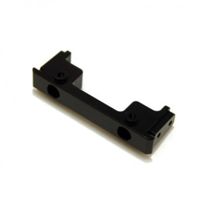 Black CNC Machined Alum. Front Bumper Mount, for Enduro
