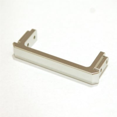 Silver CNC Machined Alum Rear Bumper Eliminating Brace, Endu