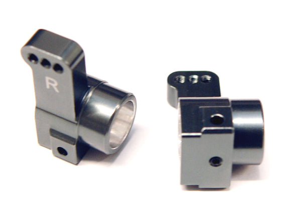 Gun Metal Rear Hub Carriers, DR10, CNC Machined Aluminum, 0