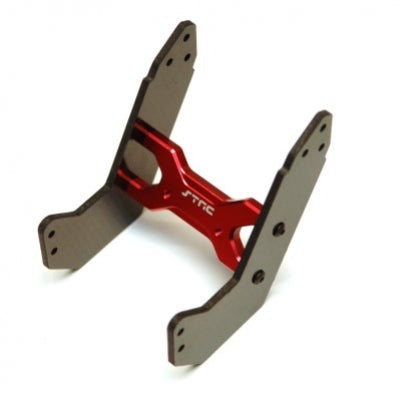 Graphite Rear Wing Support w/ Aluminum Cross-Member Brace