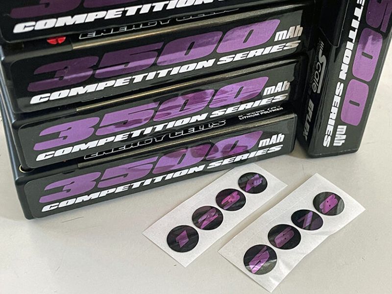 Scale Reflex - Shorty LiPo - 2S - 7.4 - 100C - 3500mAh - Purple