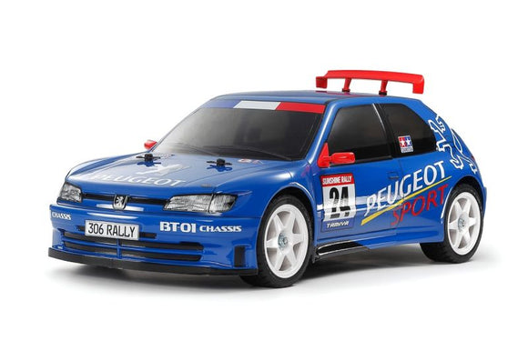 1/10 R/C Peugeot 306 Maxi, Blue Painted Body, (BT-01)
