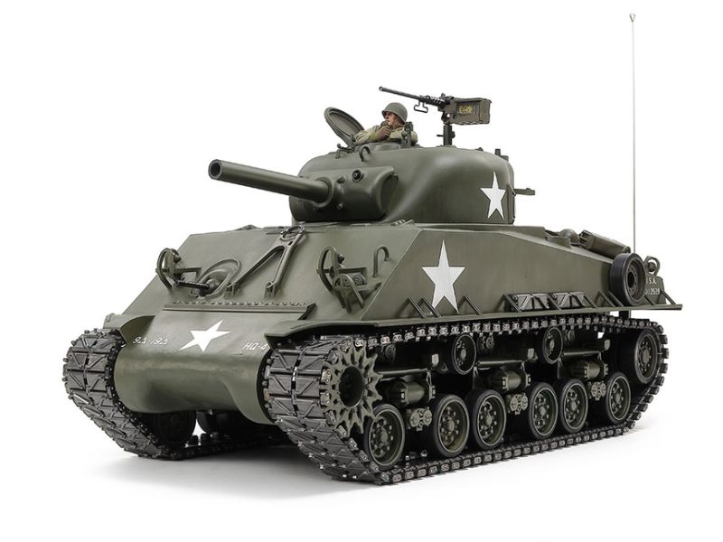 Tamiya - 1/16 R/C M4 Sherman 105mm Howitzer (Mechanical Steering