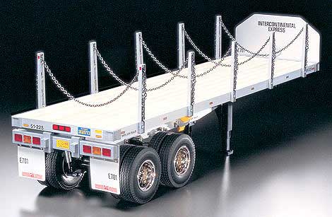 Tamiya - 1/14 Scale RC Flatbed Semi Trailer Kit