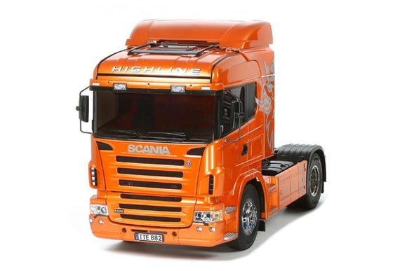 Tamiya - 1/14 RC Scania R470 Highline, Orange Edition Kit