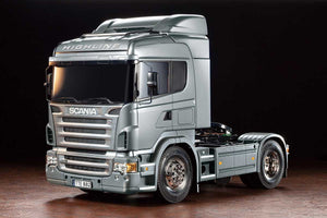 Tamiya - 1/14 RC Scania R470 Silver Edition Tractor Truck Kit