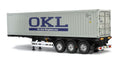 Tamiya - 40-Foot Container 3-Axle Semi-Trailer, for Tamiya 1/14