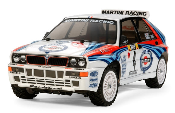 Tamiya - 1/10 RC Lancia Delta Integrale, w/ TT02 Chassis