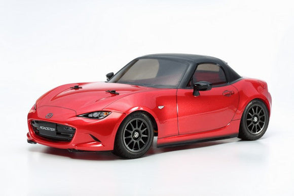 Tamiya - 1/10 RC Mazda MX-5 Miata Kit, M05 Chassis w/HobbyWing THW 1060 ESC