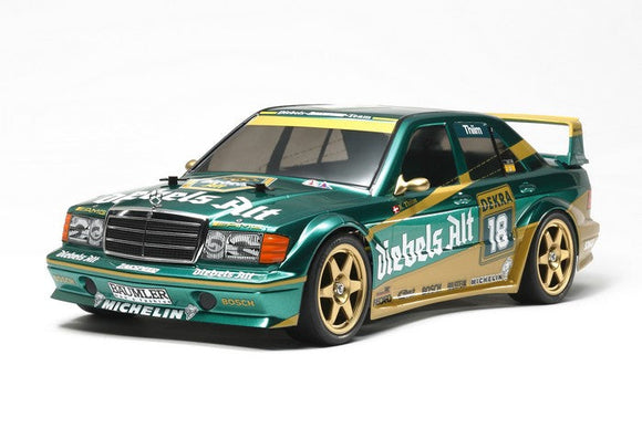 Tamiya - 1/10 RC Mercedes-Benz 190E, 2.5-16 Evo.II Team Zakspeed Touring Car Kit, TT-01 Type-E Chassis