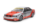 Tamiya - 1/10 RC TT-02 1992 Audi V8 Touring Model Kit, w/ Hobbywing THW 1060 ESC