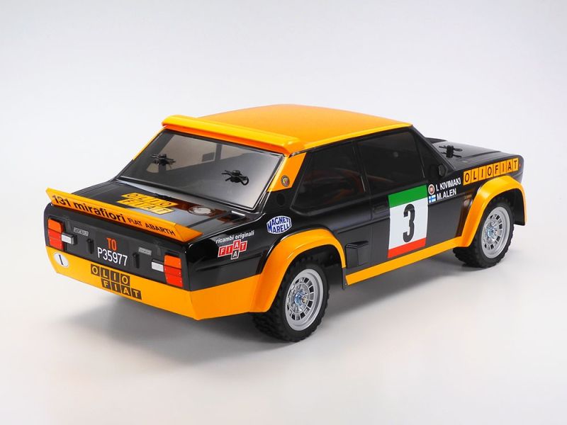 Tamiya - RC Fiat 131 Arbath Rally, MF-01X Olio Fiat