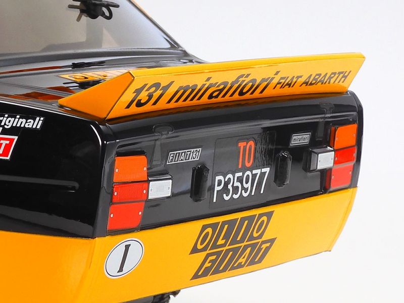 Tamiya - RC Fiat 131 Arbath Rally, MF-01X Olio Fiat