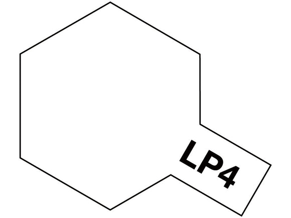 Tamiya - Lacquer Paint LP-4 Flat White 10ml Bottle