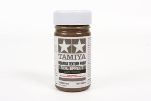 Tamiya - Diorama Texture Paint 100ml Bottle, Dark Earth